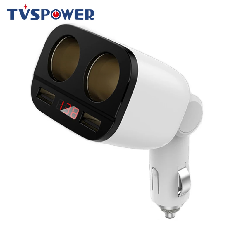 Adjustable Dual USB Car Charger Cigarette Lighter Socket Splitter Power Adapter Charger for iPhone 7 Samsung Galaxy Mobile Phone
Adjustable Dual USB Car Charger Cigarette Lighter Socket Splitter Power Adapter Charger for iPhone 7 Samsung Galaxy Mobile Phone