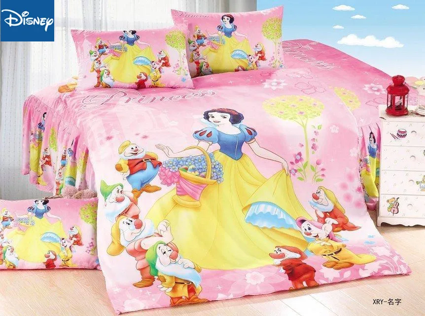 Single size snow white bedding set for girls bed decoration twin duvet covers fitted sheet 3/4pcs free shipping princess cartoon
Single size snow white bedding set for girls bed decoration twin duvet covers fitted sheet 3/4pcs free shipping princess cartoon