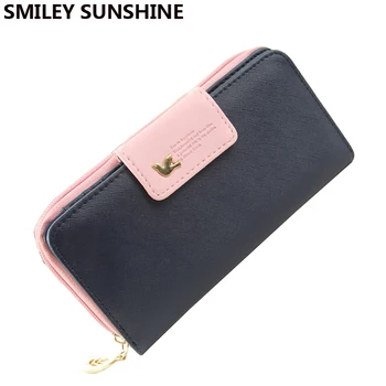 SMILEY SUNSHINE big women purses long zipper coin purse holder wallets ladies change purse female coin bag money pouch portfolio
SMILEY SUNSHINE big women purses long zipper coin purse holder wallets ladies change purse female coin bag money pouch portfolio