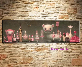 Mark Ryden Childish Strange Dark World Canvas Painting Living Room Bedroom Home Decor Modern Mural Art Oil Painting #218
Mark Ryden Childish Strange Dark World Canvas Painting Living Room Bedroom Home Decor Modern Mural Art Oil Painting #218