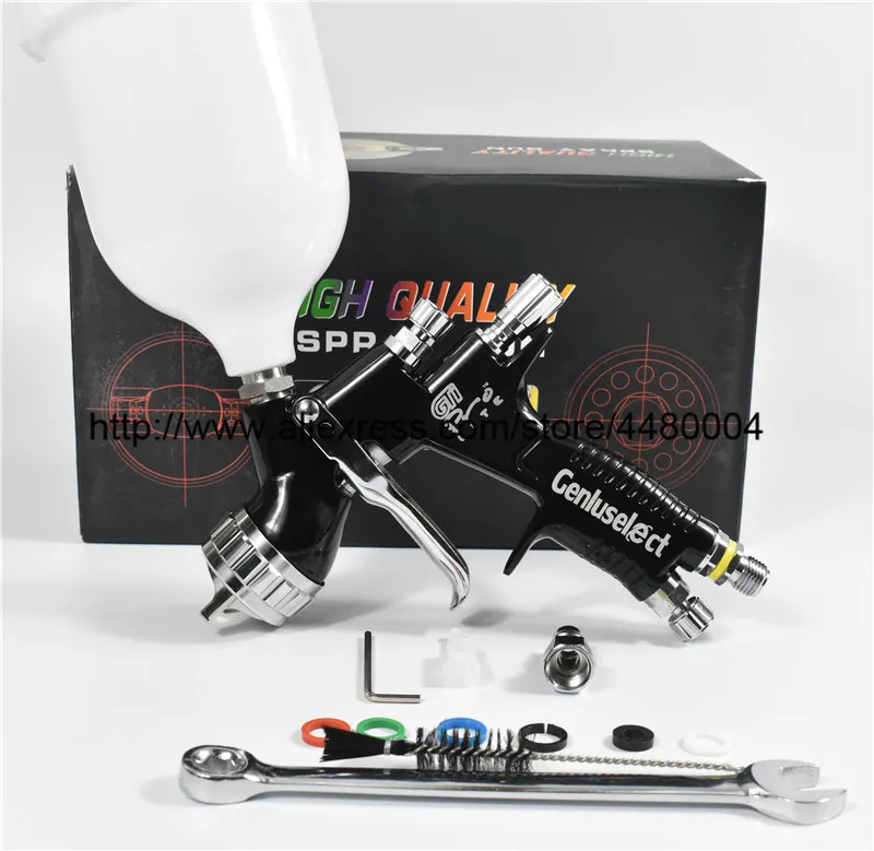 High Quality Spray Gun Gti/TTS pro lite Black Painting Gun TE20 1.3mm Nozzle Paint Gun Water Based Air Spray Gun
High Quality Spray Gun Gti/TTS pro lite Black Painting Gun TE20 1.3mm Nozzle Paint Gun Water Based Air Spray Gun