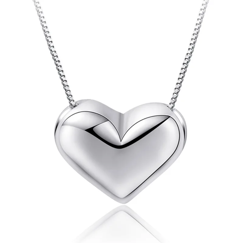 XIYANIKE 925 Sterling Silver Love Shape Pendant No Chian Necklaces & Pendants For Women Girl Fine Jewelry Collares VNS8057
XIYANIKE 925 Sterling Silver Love Shape Pendant No Chian Necklaces & Pendants For Women Girl Fine Jewelry Collares VNS8057