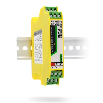 Signal Isolator 4-20ma Analog Signal Isolator Module Transmitter Voltage Current Signal 1 in 1 Out
Signal Isolator 4-20ma Analog Signal Isolator Module Transmitter Voltage Current Signal 1 in 1 Out