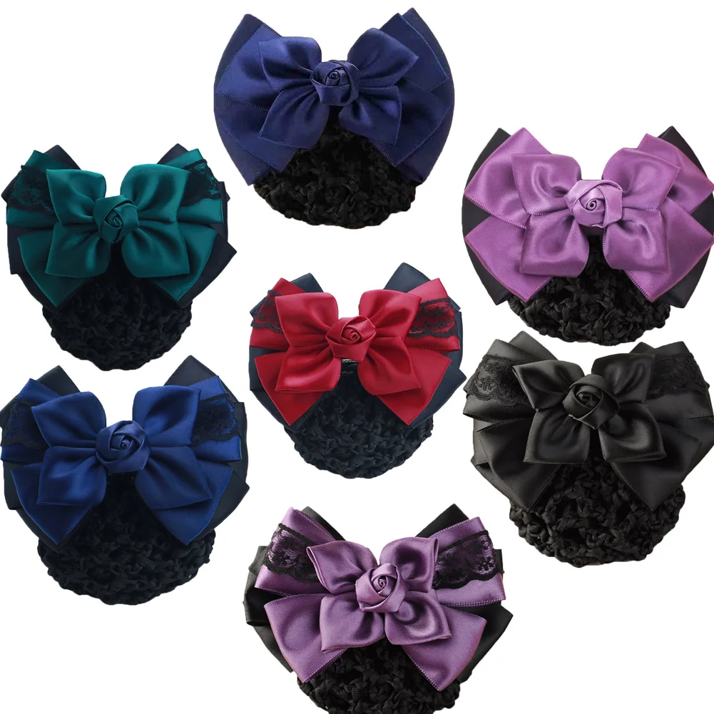 Four Corner Rose Floral Satin Hair Nets Snood Bun Net Hair Clip Purple Hairpins Red 2018 New Fashion Hair Cover Diy Hot Sale
Four Corner Rose Floral Satin Hair Nets Snood Bun Net Hair Clip Purple Hairpins Red 2018 New Fashion Hair Cover Diy Hot Sale