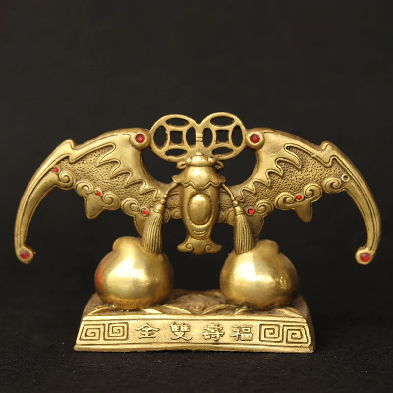 Bronze Collection Copper Bat however blessing longevity Ornaments Blessing Birthday home decoration Feng Shui gifts
Bronze Collection Copper Bat however blessing longevity Ornaments Blessing Birthday home decoration Feng Shui gifts