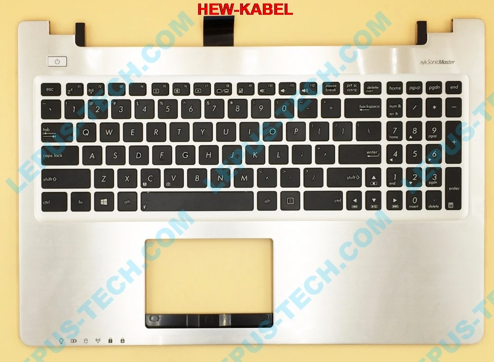 US English UK Keyboard For ASUS K56 K56C K56CB K56CM K56CA A56 A56C S56C S56 Top Cover Upper Case Palmrest 90R-NUH1K1080Y Silver
US English UK Keyboard For ASUS K56 K56C K56CB K56CM K56CA A56 A56C S56C S56 Top Cover Upper Case Palmrest 90R-NUH1K1080Y Silver