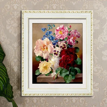 Needlework DIY 3d Cross Stitch Kit Peony Oil Painting Print Cross-stitch Embroidery Set Crafts Home Decor 55*47 cm Low Price
Needlework DIY 3d Cross Stitch Kit Peony Oil Painting Print Cross-stitch Embroidery Set Crafts Home Decor 55*47 cm Low Price
