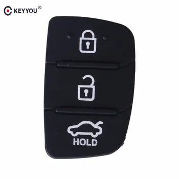 KEYYOU 3 Button Rubber Silicone Key Pad Cover Case For Hyundai Ix35 Mistra Sant Smart Remote Car Key Fob Holder Case Skin
KEYYOU 3 Button Rubber Silicone Key Pad Cover Case For Hyundai Ix35 Mistra Sant Smart Remote Car Key Fob Holder Case Skin