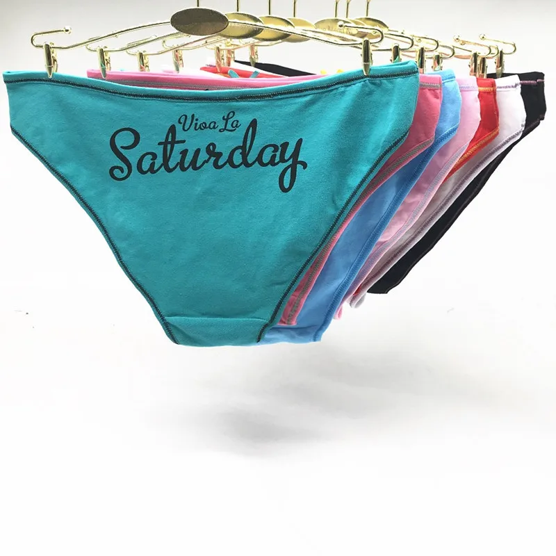 7 Days Weeks print Sexy Cotton Panties 7pcs/Lot Female Underwear Briefs for Women's Underpants Girls Knickers Panty Briefs
7 Days Weeks print Sexy Cotton Panties 7pcs/Lot Female Underwear Briefs for Women's Underpants Girls Knickers Panty Briefs