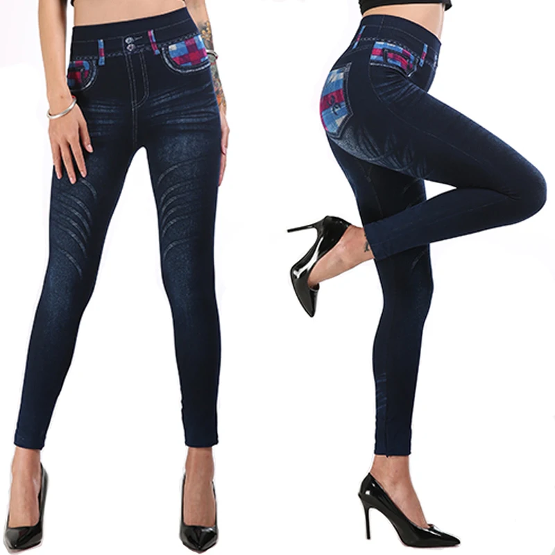 Womens Imitation Jean Leggings Print Fitness Leggings for Women Sporting Workout Leggins Jogging Elastic Slim Pants Plus Size
Womens Imitation Jean Leggings Print Fitness Leggings for Women Sporting Workout Leggins Jogging Elastic Slim Pants Plus Size