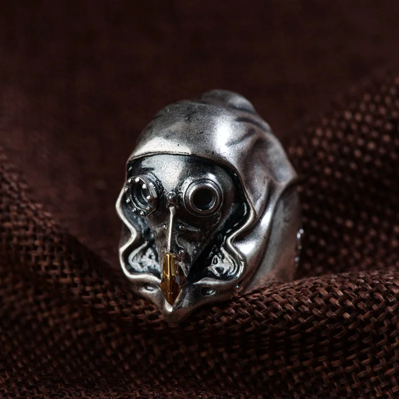 925 sterling Silver thai Men's punk machinist Skull Bike VINTAGE punk ring Jewelry A2570
925 sterling Silver thai Men's punk machinist Skull Bike VINTAGE punk ring Jewelry A2570