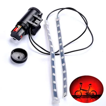 Bicycle Light MTB Mountain Bike Fork Strip Light Bar 12 LED 8 Modes Waterproof Wheel Lamp Frame Front Rear Safety Warning Light
Bicycle Light MTB Mountain Bike Fork Strip Light Bar 12 LED 8 Modes Waterproof Wheel Lamp Frame Front Rear Safety Warning Light