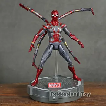 Marvel Heroes Toys Iron Spider Spiderman Hot Toys the Avengers 3 Infinity War PVC Action Figures Collection Toy with LED Light
Marvel Heroes Toys Iron Spider Spiderman Hot Toys the Avengers 3 Infinity War PVC Action Figures Collection Toy with LED Light