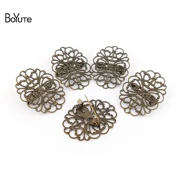 BoYuTe 20Pcs Filigree Flower Brooch Base Vintage Style Antique Bronze Plated Diy Hand Made Brooch Base Jewelry Accessories
BoYuTe 20Pcs Filigree Flower Brooch Base Vintage Style Antique Bronze Plated Diy Hand Made Brooch Base Jewelry Accessories