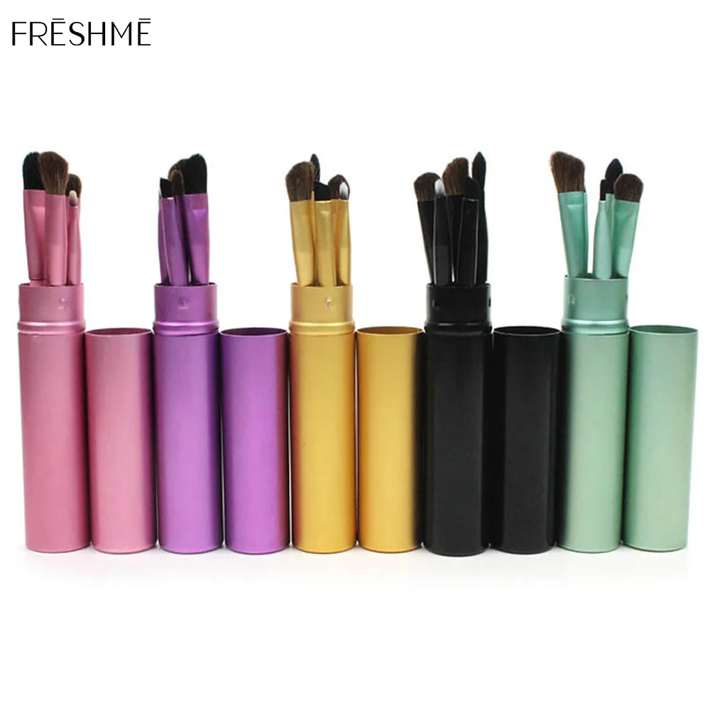 FRESHME Portable Makeup Brush 5 Colors Eye Shadow Makeup Eyelash Eyeshadow Brush Set Professional Beauty Tools Pennelli Trucco
FRESHME Portable Makeup Brush 5 Colors Eye Shadow Makeup Eyelash Eyeshadow Brush Set Professional Beauty Tools Pennelli Trucco