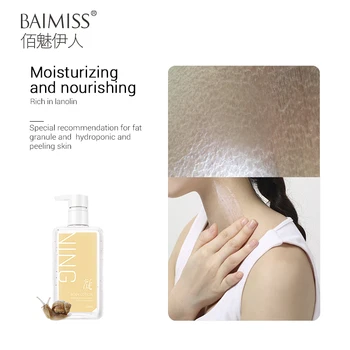 BAIMISS Snail Serum Nourishing Body Lotion Body Cream Skin Care Anti Chapping Anti Aging Moisturizing Whitening Cream Body Care
BAIMISS Snail Serum Nourishing Body Lotion Body Cream Skin Care Anti Chapping Anti Aging Moisturizing Whitening Cream Body Care
