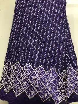 African Swiss Lace Fabric 2020 High Quality Swiss Voile Lace Switzerland Pruple Cotton African Dresses For Women Dress ELL3941
African Swiss Lace Fabric 2020 High Quality Swiss Voile Lace Switzerland Pruple Cotton African Dresses For Women Dress ELL3941