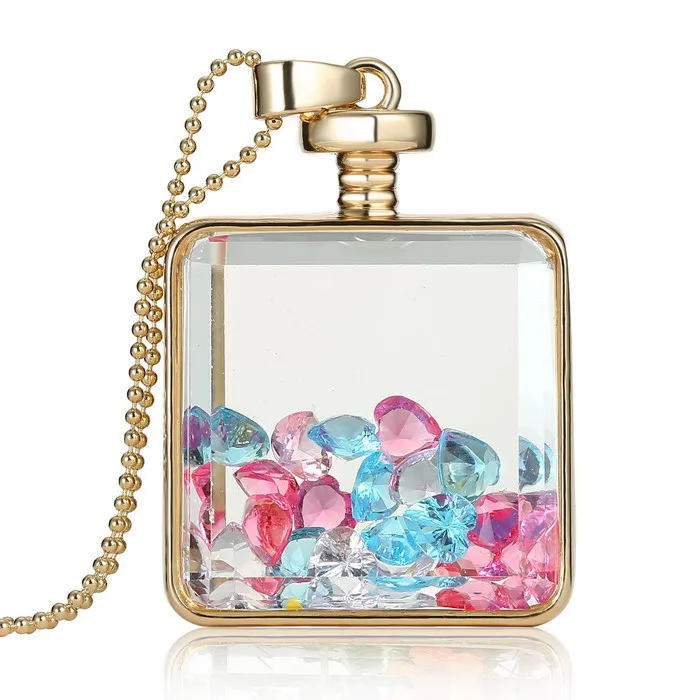 trendy crystal charms inside bottle Jewelry Necklace women Gift free shipping Fashion memory glass locket pendant necklaces
trendy crystal charms inside bottle Jewelry Necklace women Gift free shipping Fashion memory glass locket pendant necklaces