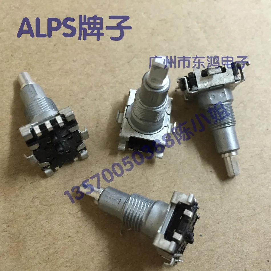 2PCS/LOT ALPS Alps EC11J patch encoder with switch 24, positioning a small number, shaft length 23mm
2PCS/LOT ALPS Alps EC11J patch encoder with switch 24, positioning a small number, shaft length 23mm