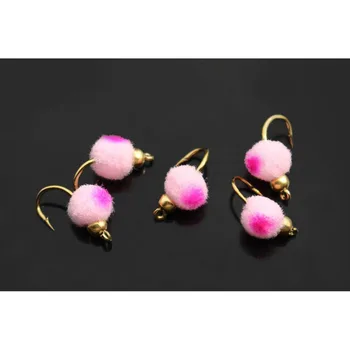 Tigofly 10 pcs/lot Pink/Yellow Copper Beadhead Mini Egg Fly Glo Bug Fly Fishing Flies Lures Size 10#
Tigofly 10 pcs/lot Pink/Yellow Copper Beadhead Mini Egg Fly Glo Bug Fly Fishing Flies Lures Size 10#