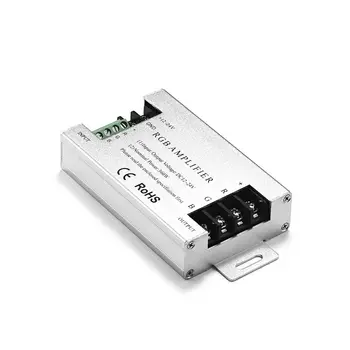 360W RGB LED Amplifier Controller Aluminum Shell DC12V-24V 30A Signal Repeater Control For RGB 5050 3528 SMD LED Strip Lamp
360W RGB LED Amplifier Controller Aluminum Shell DC12V-24V 30A Signal Repeater Control For RGB 5050 3528 SMD LED Strip Lamp