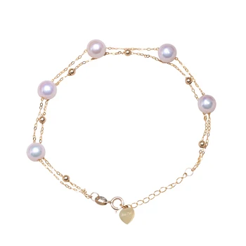 BaroqueOnly 18K gold freshwater akoya strand bracelets round freshwater pearl white adjustable size pearls HK
BaroqueOnly 18K gold freshwater akoya strand bracelets round freshwater pearl white adjustable size pearls HK