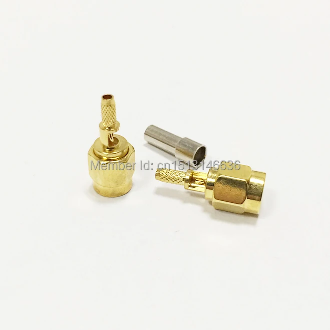 1pc SMA Male Plug Open sunroof RF Coax Connector Crimp RG316,RG174,LMR100 Straight Goldplated NEW wholesale
1pc SMA Male Plug Open sunroof RF Coax Connector Crimp RG316,RG174,LMR100 Straight Goldplated NEW wholesale