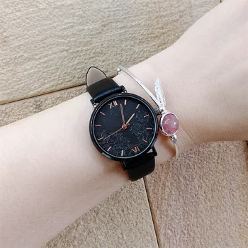 Women Black Flower Watches Designer Emboss Dial Ladies Elegant Wristwatches Fashion Female Quartz Leather Watch Drop Shipping
Women Black Flower Watches Designer Emboss Dial Ladies Elegant Wristwatches Fashion Female Quartz Leather Watch Drop Shipping