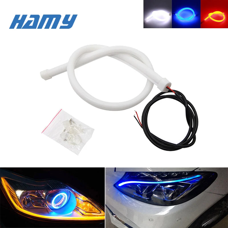 1x Car LED Light guide strip 12V Auto DRL Daytime Running Lamp Motorcycle Styling Reverse Turn Signal Lamp Super Bright Red Blue
1x Car LED Light guide strip 12V Auto DRL Daytime Running Lamp Motorcycle Styling Reverse Turn Signal Lamp Super Bright Red Blue