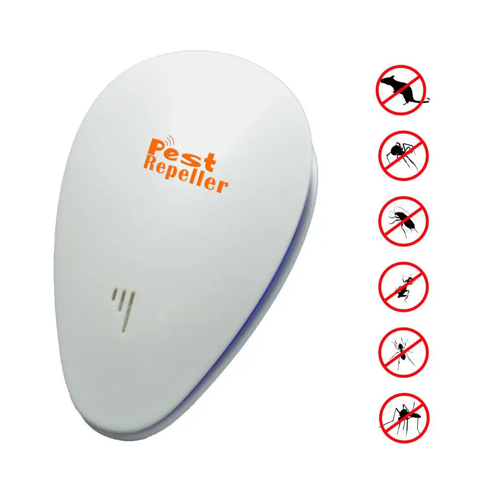 W&M Elektronische Ultrasone Anti Mosquito Insect Pest Mouse Repellent Repeller Pyrethroid Spiders mosquito fly EU US CN Plug
W&M Elektronische Ultrasone Anti Mosquito Insect Pest Mouse Repellent Repeller Pyrethroid Spiders mosquito fly EU US CN Plug