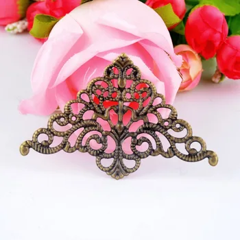 Free shipping Retail 15Pcs Bronze Tone Filigree Wraps Connectors Metal Crafts Gift Decoration DIY Findings 4.8x7.5cm F0378x3
Free shipping Retail 15Pcs Bronze Tone Filigree Wraps Connectors Metal Crafts Gift Decoration DIY Findings 4.8x7.5cm F0378x3