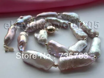 Free shipping xiuli 007 17" Genuine Natural 27mm Purple Reborn Keshi Pearl Necklace
Free shipping xiuli 007 17" Genuine Natural 27mm Purple Reborn Keshi Pearl Necklace