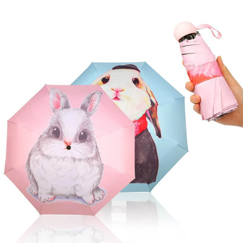 New Cartoon Pocket Mini Five Folding Umbrella for Woman and Children Sun Umbrella with Black Coating Cute Kids Umbrella RG088
New Cartoon Pocket Mini Five Folding Umbrella for Woman and Children Sun Umbrella with Black Coating Cute Kids Umbrella RG088