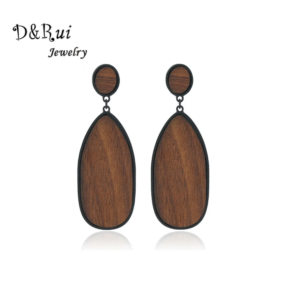 Women Statement Earrings Fashion Jewelry For Wedding Party Girls Big Black Wooden Earring 2019 High Quality Brand Accessories
Women Statement Earrings Fashion Jewelry For Wedding Party Girls Big Black Wooden Earring 2019 High Quality Brand Accessories