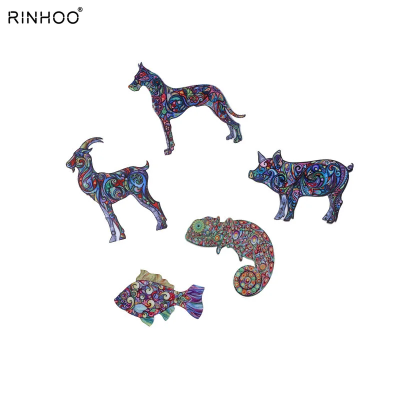 Acrylic Printing Brooch Pigs Dogs Goats Salamander Fish Brooches Cute Brooch Animal Jewelry For Women Best Special Gift
Acrylic Printing Brooch Pigs Dogs Goats Salamander Fish Brooches Cute Brooch Animal Jewelry For Women Best Special Gift