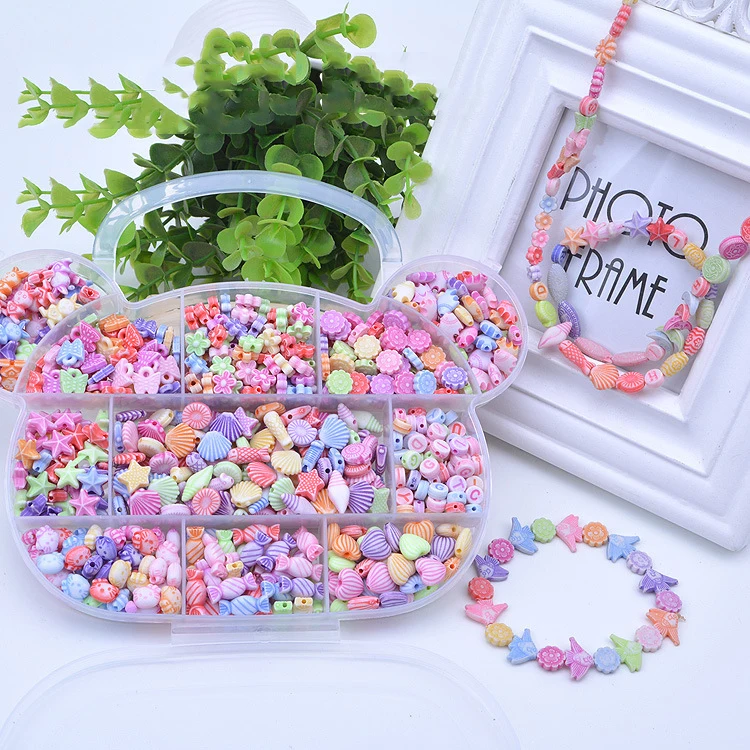 Beads Toys Girl Handmade Wear Necklaces Bracelets Beads Educational Toys Jewelry Making Toys Children Creative Gift
Beads Toys Girl Handmade Wear Necklaces Bracelets Beads Educational Toys Jewelry Making Toys Children Creative Gift