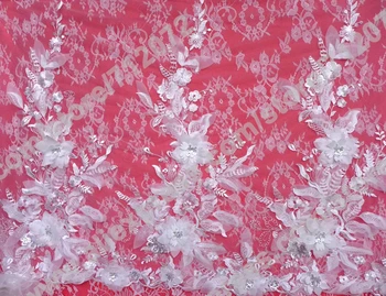 65cm by yard New off white refined handmade 3d flowers lace trim wedding dress/all kinds of dress lace accessoris
65cm by yard New off white refined handmade 3d flowers lace trim wedding dress/all kinds of dress lace accessoris