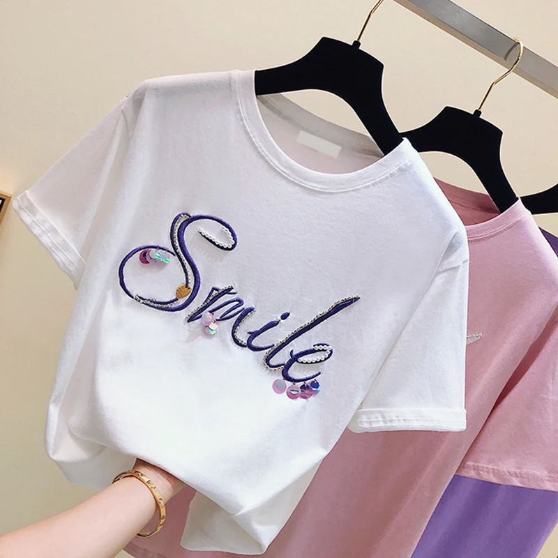 camiseta mujer vintage t shirt women tops 2019 summer t-shirts short sleeve t-shirt cotton funny shir tharajuku tee shirt femme
camiseta mujer vintage t shirt women tops 2019 summer t-shirts short sleeve t-shirt cotton funny shir tharajuku tee shirt femme