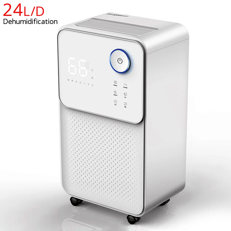 

24L/D Dehumidifier Basement Moisture Absorber Household Air Dryer Bedroom Dry Clothes Negative Ion Purifier Constant Humidity
