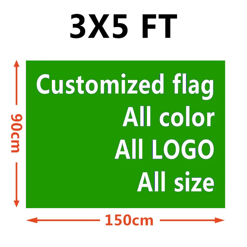 FLYING Polyseter 3X5FT printed Decoration flag custom 150X90CM all color all logo customized flag
FLYING Polyseter 3X5FT printed Decoration flag custom 150X90CM all color all logo customized flag