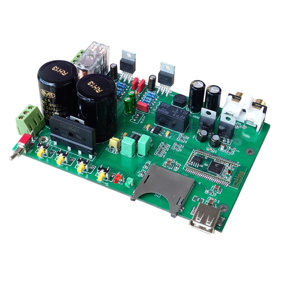 LM1875 power amplifier board Bluetooth 4.2 lossless music player ES9023 DAC decoding
LM1875 power amplifier board Bluetooth 4.2 lossless music player ES9023 DAC decoding