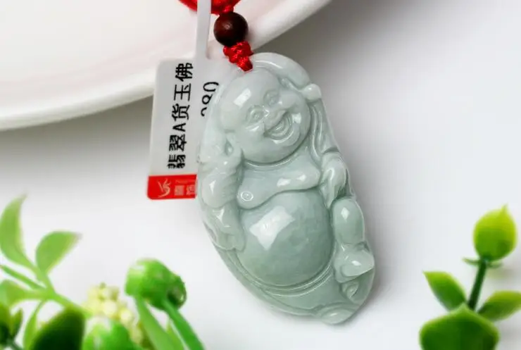 TJP Natural grade A jadeite carved wealth Laughing Buddha Sweater jade with certificate mysterious amulet pendants
TJP Natural grade A jadeite carved wealth Laughing Buddha Sweater jade with certificate mysterious amulet pendants