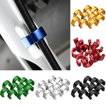10PCS Bike Cable C-Clips Buckle MTB Bike BMX Brake Cable Deducation C-Clip Buckle Clamp Derailleur Shift Cable Housing Hose #125
10PCS Bike Cable C-Clips Buckle MTB Bike BMX Brake Cable Deducation C-Clip Buckle Clamp Derailleur Shift Cable Housing Hose #125