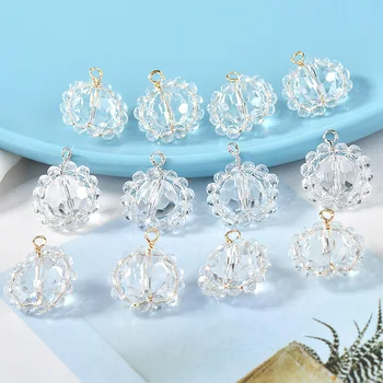 20pcs/lot geometric round shape handmade crystal/copper charms diy jewelry earring/necklace pendant accessory
20pcs/lot geometric round shape handmade crystal/copper charms diy jewelry earring/necklace pendant accessory