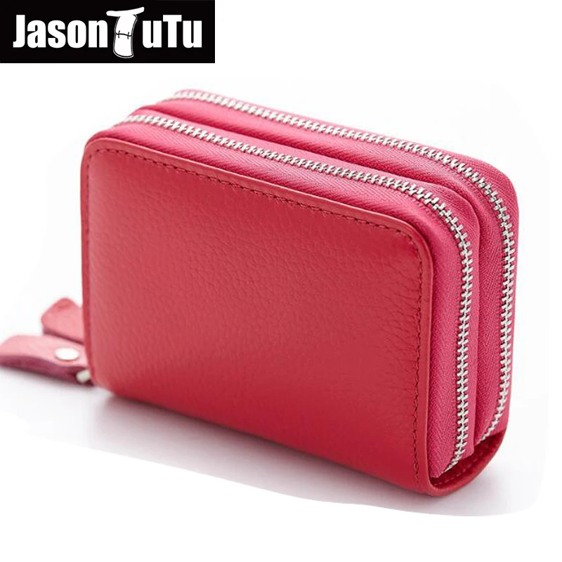 Coin Purses Unisex Genuine Cow Leather Double Layer Purse Fashion Women Card Holder Wallets short Zipper Credit Card Bags B374
Coin Purses Unisex Genuine Cow Leather Double Layer Purse Fashion Women Card Holder Wallets short Zipper Credit Card Bags B374