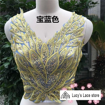 Sew on cheongsam embroidery accessories women evening gown lace Latest Butterfly design big size 50*59CM/piece sequins patch
Sew on cheongsam embroidery accessories women evening gown lace Latest Butterfly design big size 50*59CM/piece sequins patch