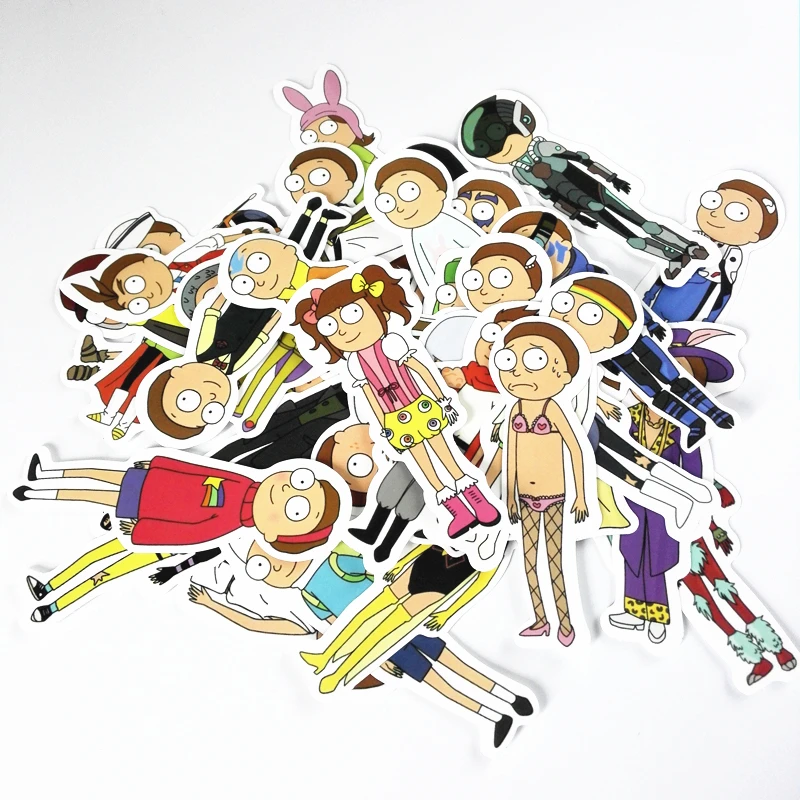 NEW 30Pcs/lot Morty Smith Sticker [ Pack of 3 ]