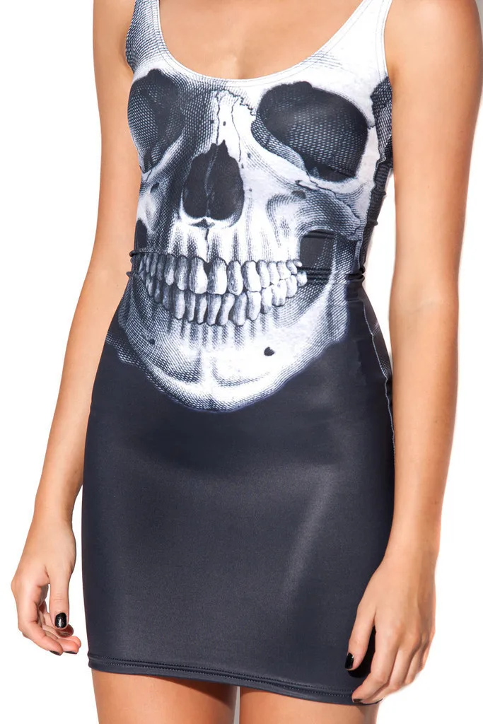 Free Shipping New Fashion Casual Women Skull Printed Tropical Dress Sleeveless Sexy Skinny Roupas Femininas Vestido Festa Office
Free Shipping New Fashion Casual Women Skull Printed Tropical Dress Sleeveless Sexy Skinny Roupas Femininas Vestido Festa Office