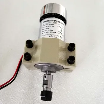 300W Air Cooled DC Spindle Motor 0.3KW 12-48V DC ER11-3.175 ER16 collect + 52mm clamp Mount bracket fixture for PCB CNC Machine
300W Air Cooled DC Spindle Motor 0.3KW 12-48V DC ER11-3.175 ER16 collect + 52mm clamp Mount bracket fixture for PCB CNC Machine