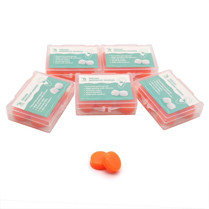 5box*6Pcs Anti-noise Soft Silicone Earplugs for Adult Swimmers Children Diving Waterproof Ear Plugs Swimming Earplugs Earmuffs
5box*6Pcs Anti-noise Soft Silicone Earplugs for Adult Swimmers Children Diving Waterproof Ear Plugs Swimming Earplugs Earmuffs